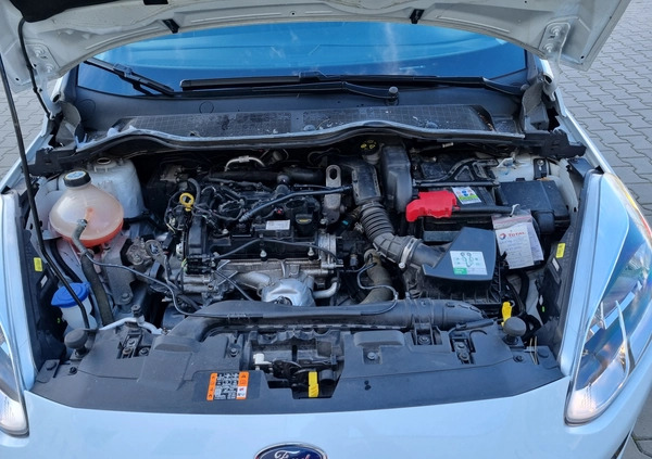 Ford Fiesta cena 36900 przebieg: 61500, rok produkcji 2018 z Brzostek małe 667